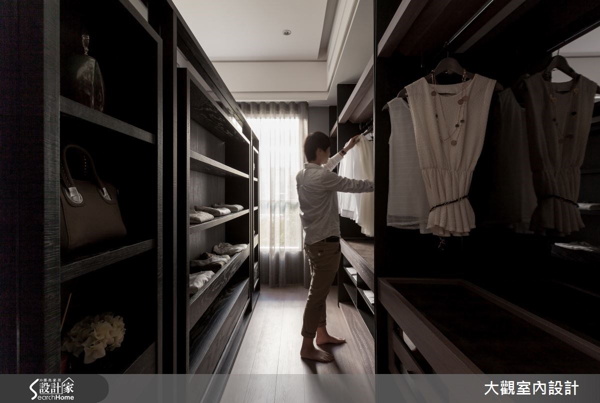36坪預售屋＿現代風更衣間案例圖片＿大觀室內設計工程有限公司＿大觀_26之9