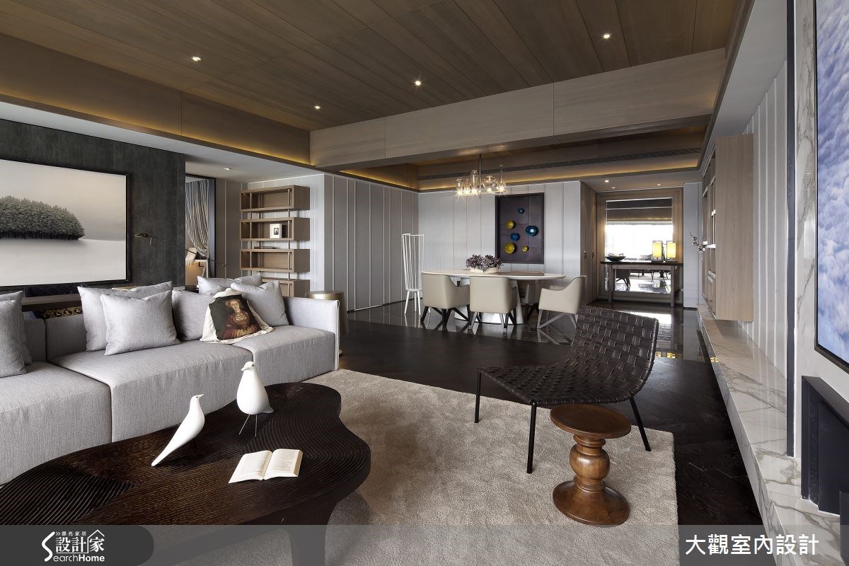 39坪預售屋＿休閒風客廳案例圖片＿大觀室內設計工程有限公司＿大觀_27之6
