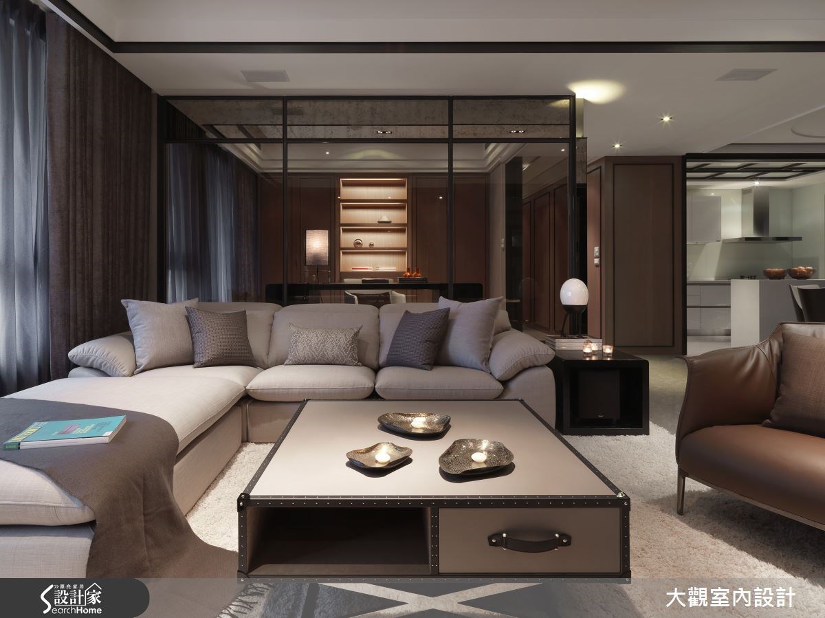 40坪新成屋(5年以下)＿現代風客廳案例圖片＿大觀室內設計工程有限公司＿大觀_28之3