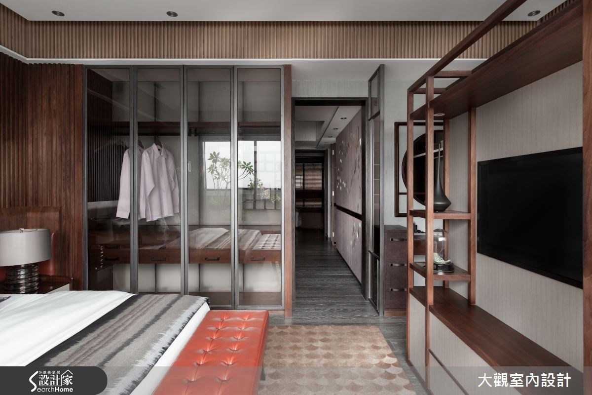 39坪預售屋＿新中式風臥室案例圖片＿大觀室內設計工程有限公司＿大觀_30之10