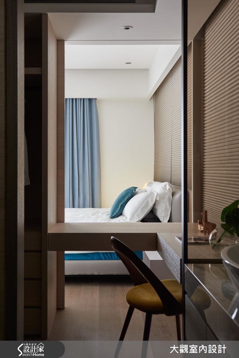 70坪新成屋(5年以下)＿現代風臥室更衣間案例圖片＿大觀室內設計工程有限公司＿大觀_31之14