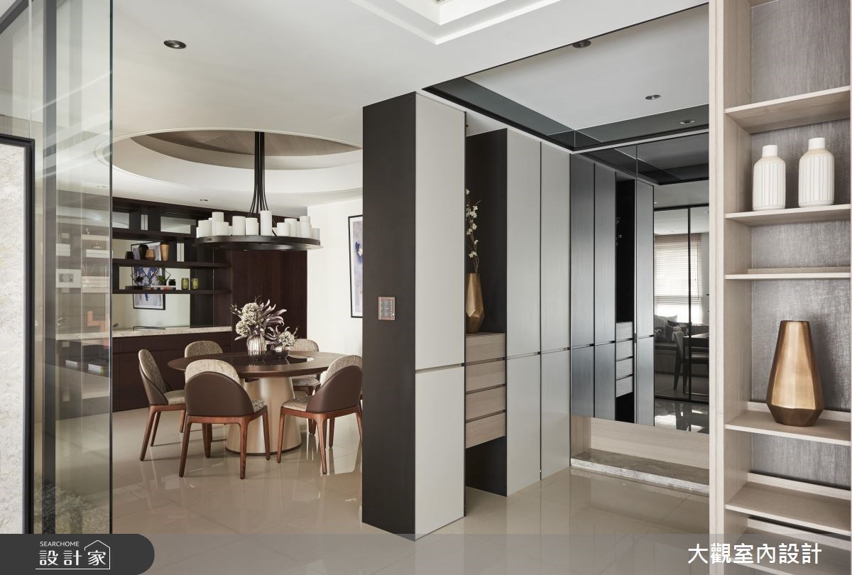 46坪新成屋(5年以下)＿現代風玄關餐廳案例圖片＿大觀室內設計工程有限公司＿大觀_32之5