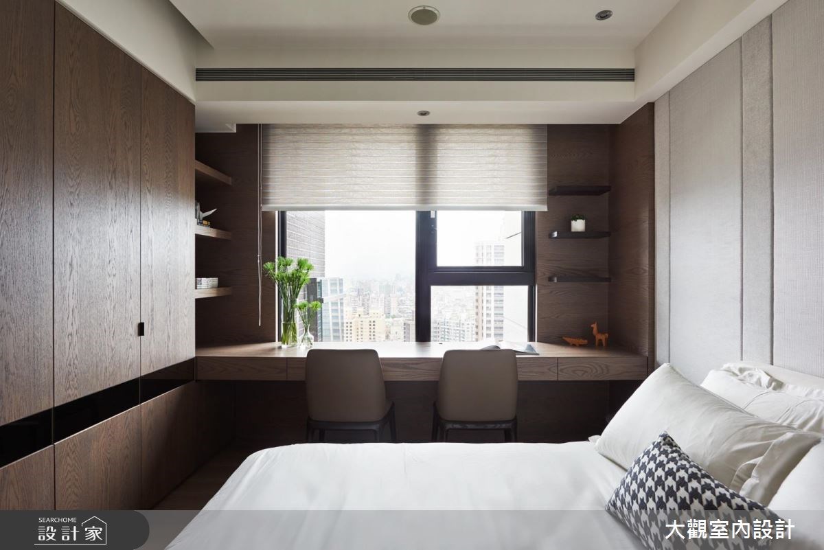 80坪新成屋(5年以下)＿新中式風臥室案例圖片＿大觀室內設計工程有限公司＿大觀_33之10