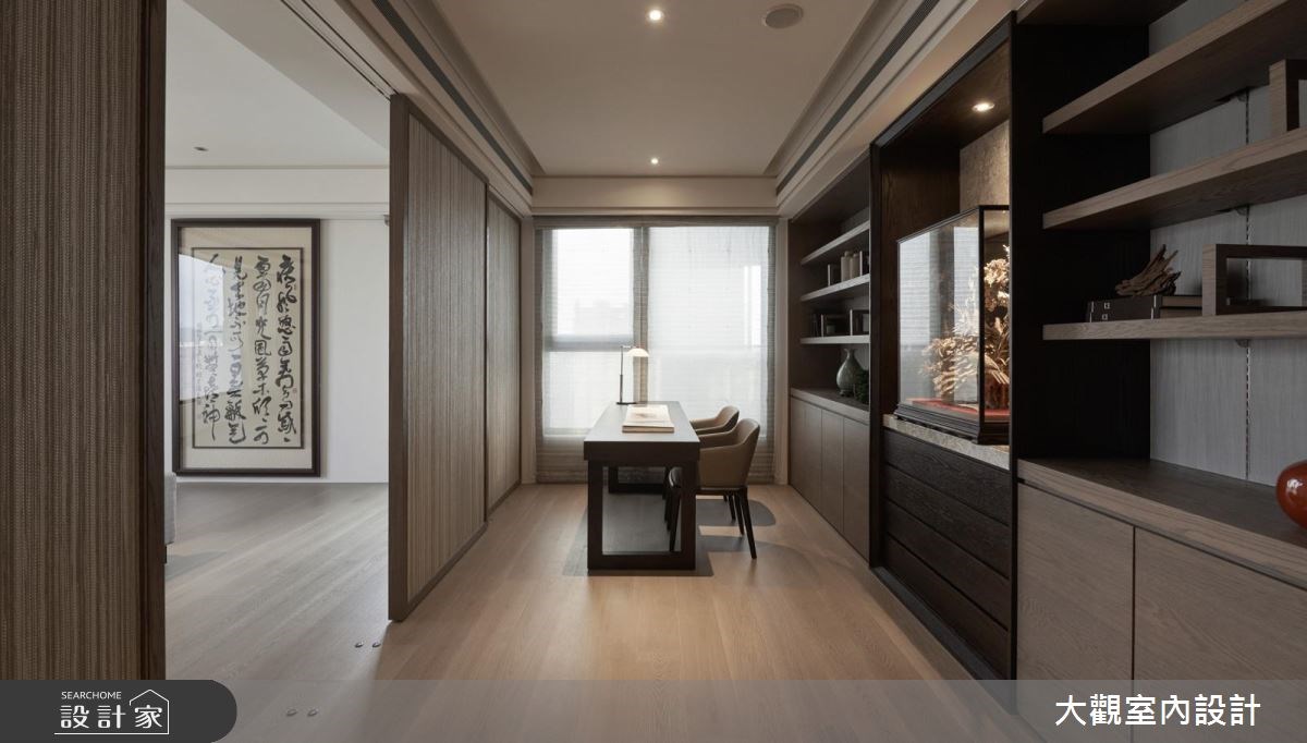 80坪新成屋(5年以下)＿新中式風臥室案例圖片＿大觀室內設計工程有限公司＿大觀_33之11