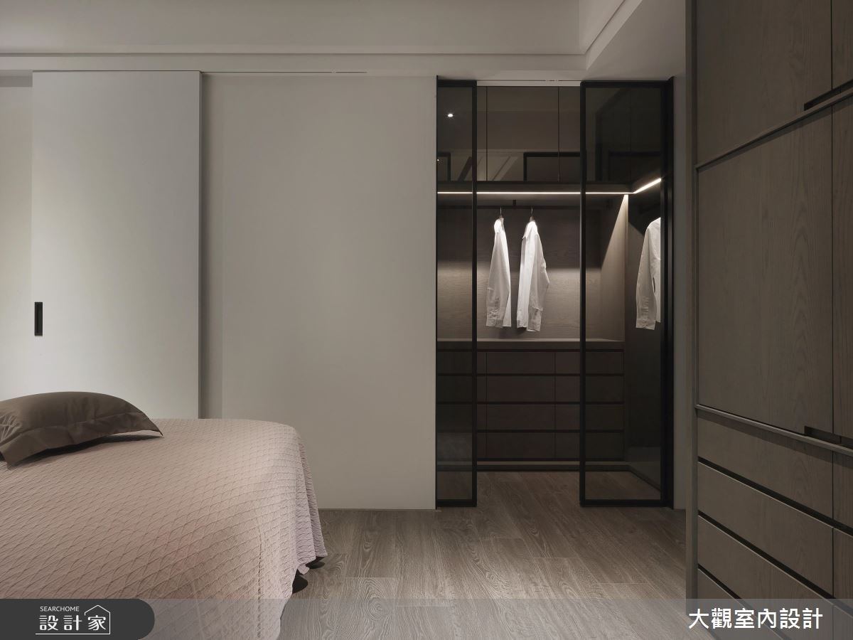 34坪新成屋(5年以下)＿現代風臥室更衣間案例圖片＿大觀室內設計工程有限公司＿大觀_37之12