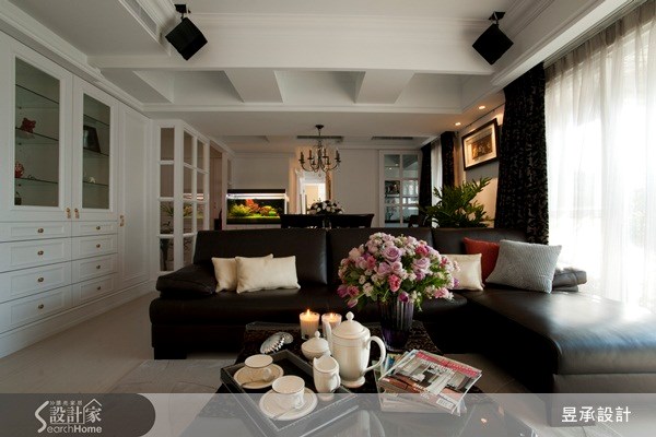 50坪老屋(16~30年)＿美式風客廳案例圖片＿昱承室內裝修設計＿昱承_10之5