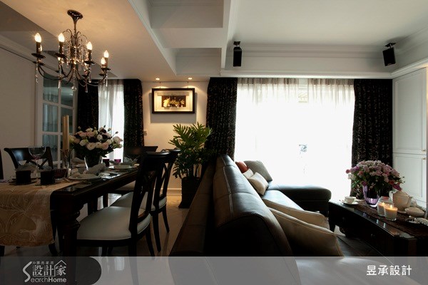 50坪老屋(16~30年)＿美式風客廳案例圖片＿昱承室內裝修設計＿昱承_10之6