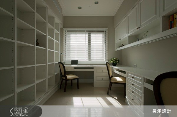 117坪預售屋＿美式風書房案例圖片＿昱承室內裝修設計＿昱承_11之8