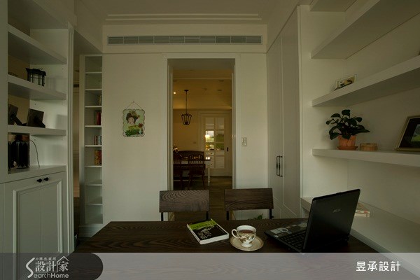 預售屋＿美式風書房案例圖片＿昱承室內裝修設計＿昱承_12之7