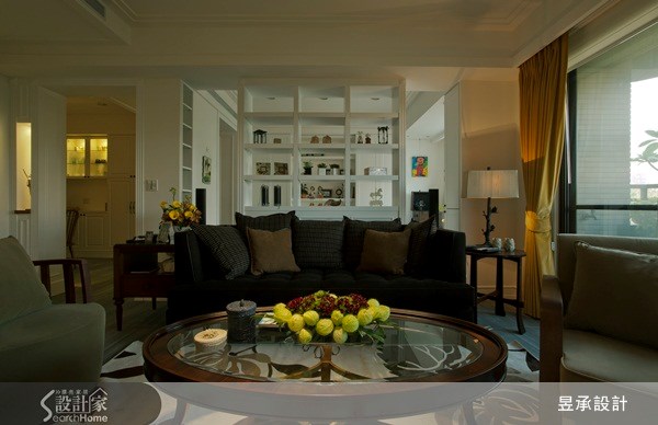 預售屋＿美式風客廳案例圖片＿昱承室內裝修設計＿昱承_12之5