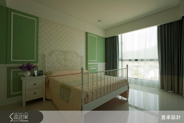 104坪新成屋(5年以下)＿鄉村風臥室案例圖片＿昱承室內裝修設計＿昱承_14之10