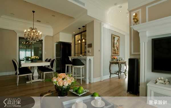 80坪新成屋(5年以下)＿美式風客廳案例圖片＿昱承室內裝修設計＿昱承_18之6
