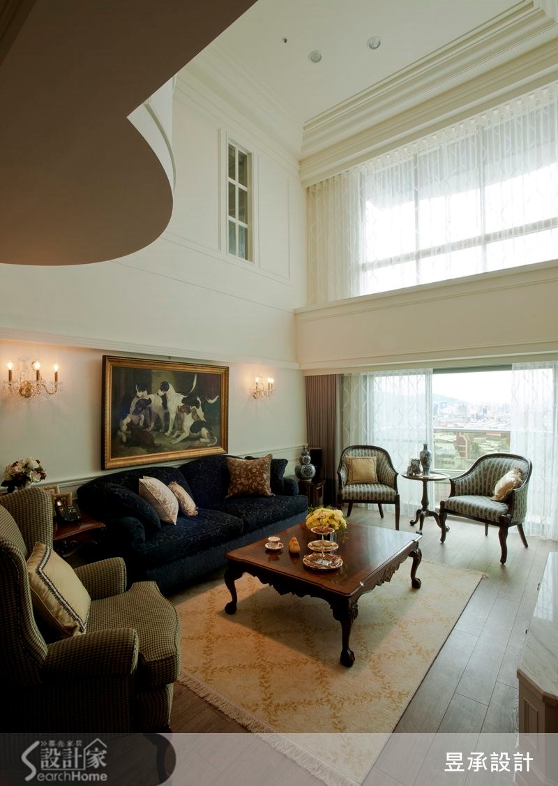 90坪老屋(16~30年)＿新古典客廳案例圖片＿昱承室內裝修設計＿昱承_19之4