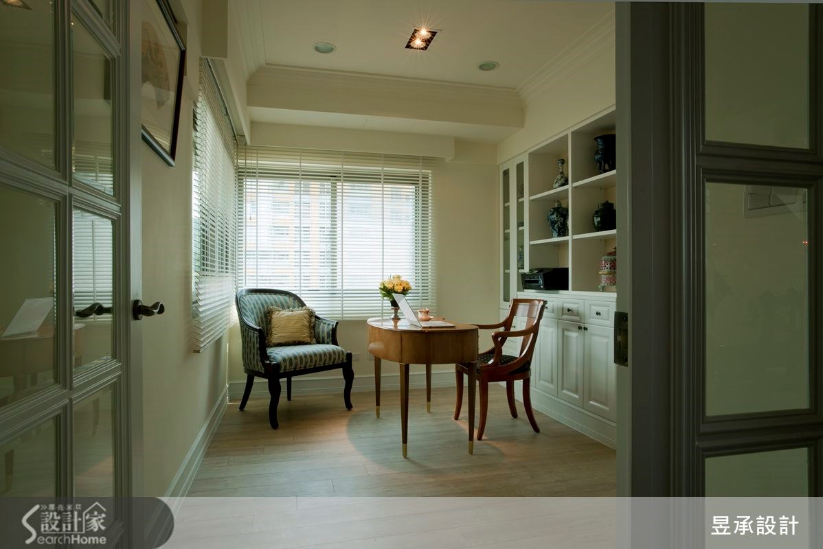 90坪老屋(16~30年)＿新古典書房案例圖片＿昱承室內裝修設計＿昱承_19之9