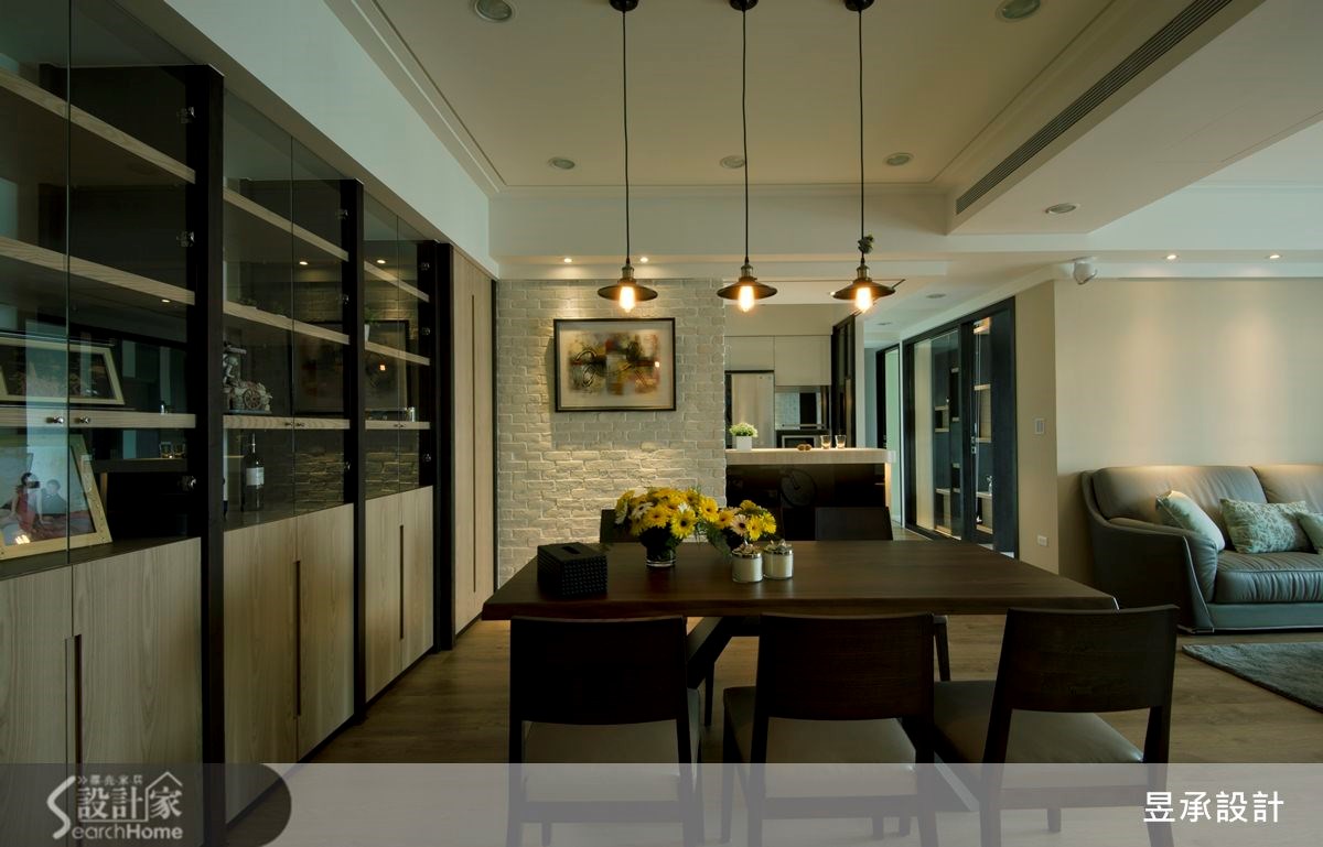 60坪新成屋(5年以下)＿現代風餐廳案例圖片＿昱承室內裝修設計＿昱承_20之1