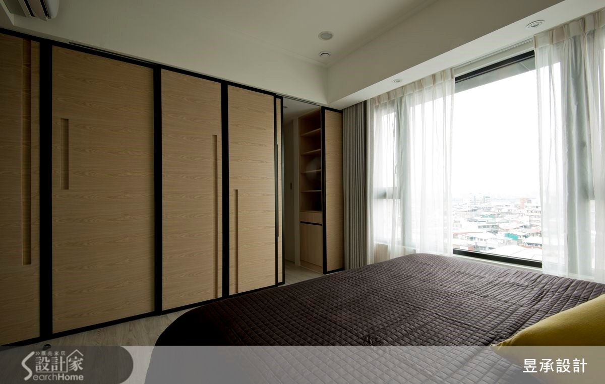 60坪新成屋(5年以下)＿現代風臥室案例圖片＿昱承室內裝修設計＿昱承_20之13
