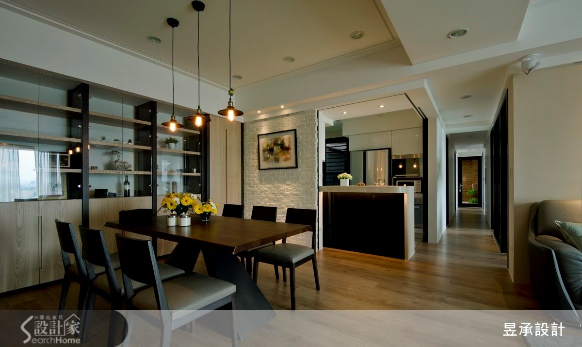60坪新成屋(5年以下)＿現代風餐廳案例圖片＿昱承室內裝修設計＿昱承_20之9