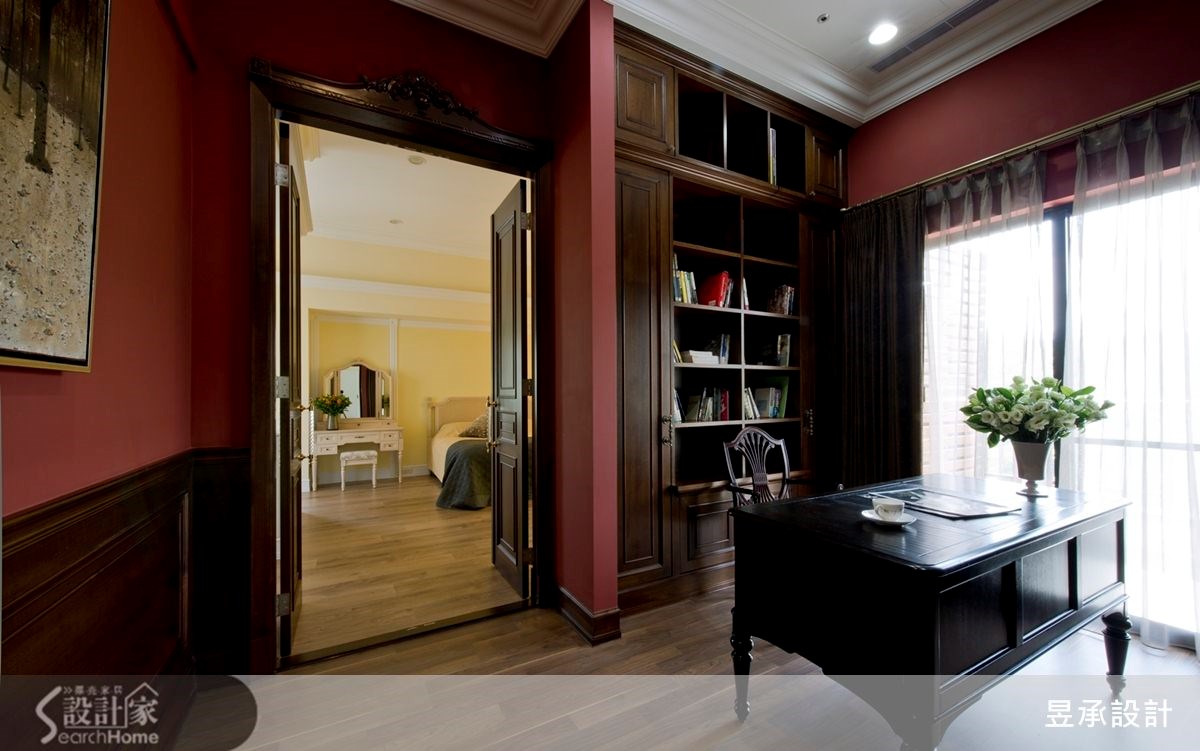 150坪新成屋(5年以下)＿美式風書房案例圖片＿昱承室內裝修設計＿昱承_21之9