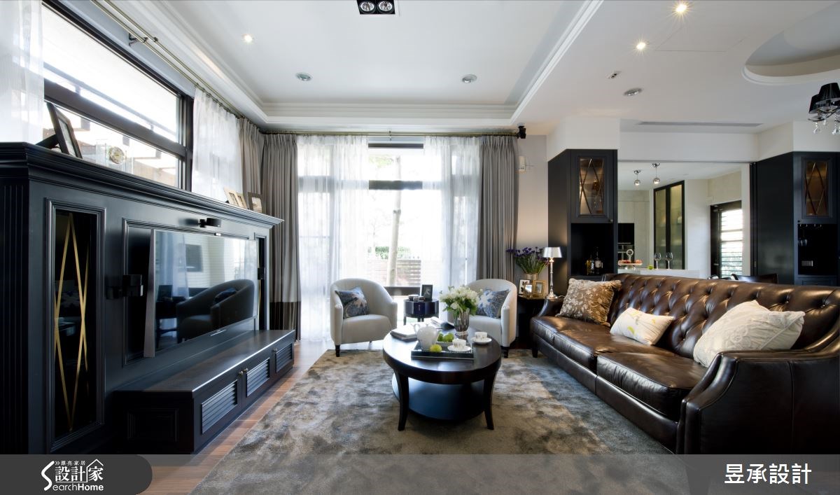 70坪中古屋(5~15年)＿美式風客廳案例圖片＿昱承室內裝修設計＿昱承_24之4