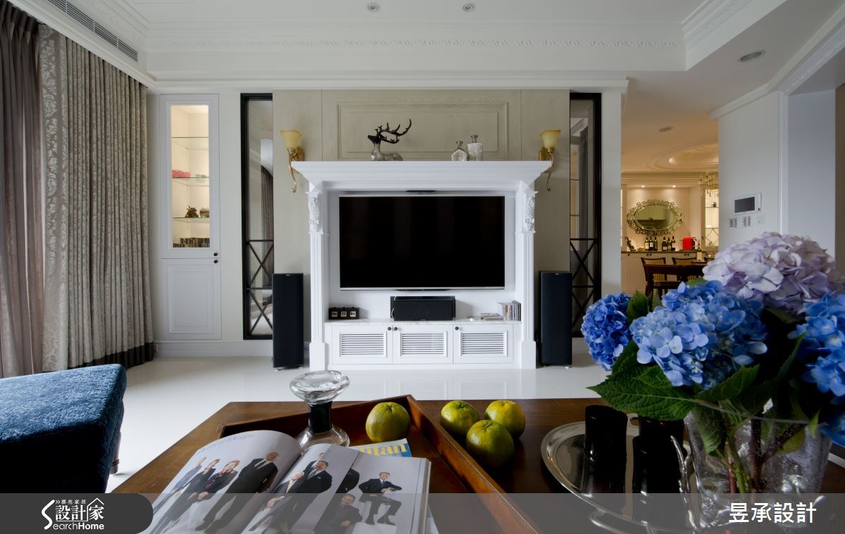 80坪新成屋(5年以下)＿美式風客廳案例圖片＿昱承室內裝修設計＿昱承_26之3