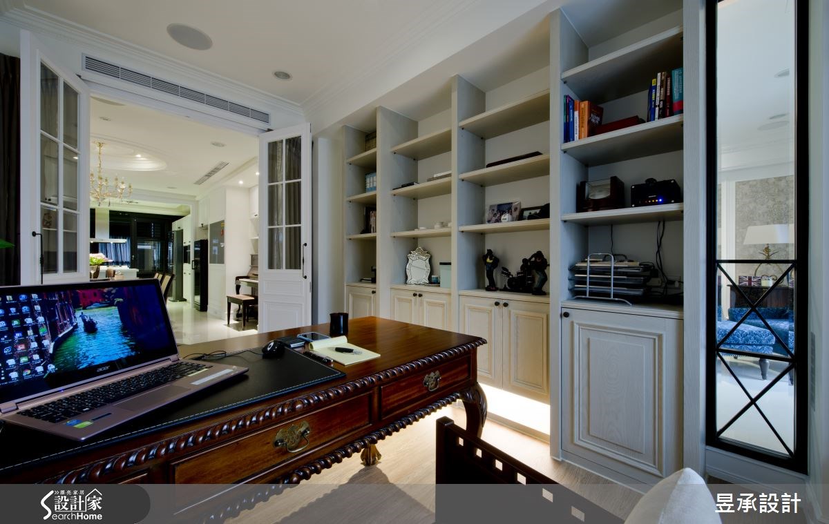 80坪新成屋(5年以下)＿美式風書房案例圖片＿昱承室內裝修設計＿昱承_26之9
