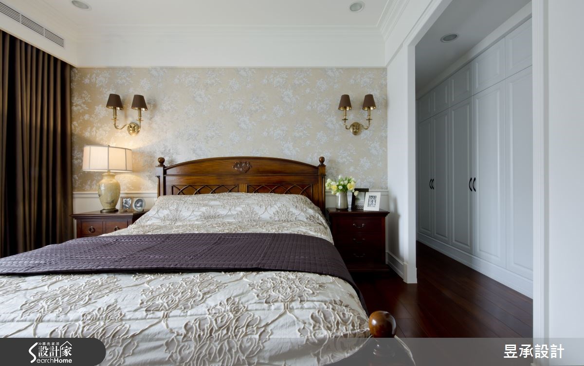 80坪新成屋(5年以下)＿美式風臥室案例圖片＿昱承室內裝修設計＿昱承_26之11