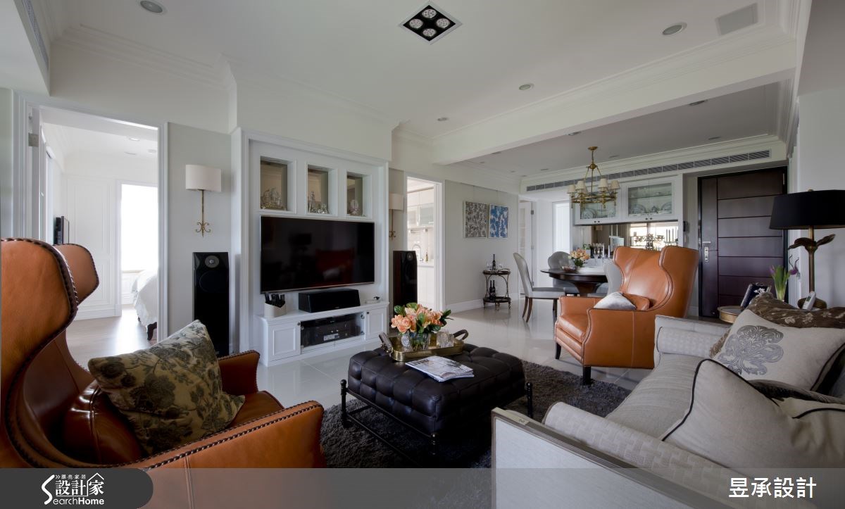 50坪新成屋(5年以下)＿美式風客廳餐廳案例圖片＿昱承室內裝修設計＿昱承_27之2