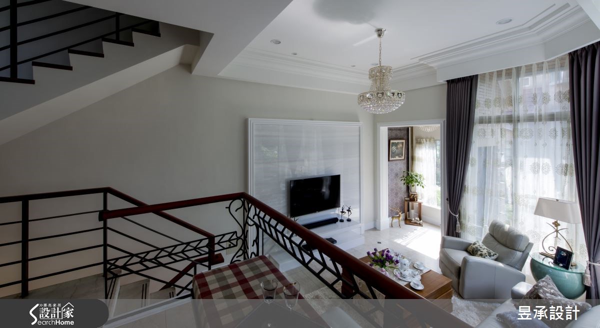 120坪老屋(16~30年)＿美式風樓梯案例圖片＿昱承室內裝修設計＿昱承_30之5