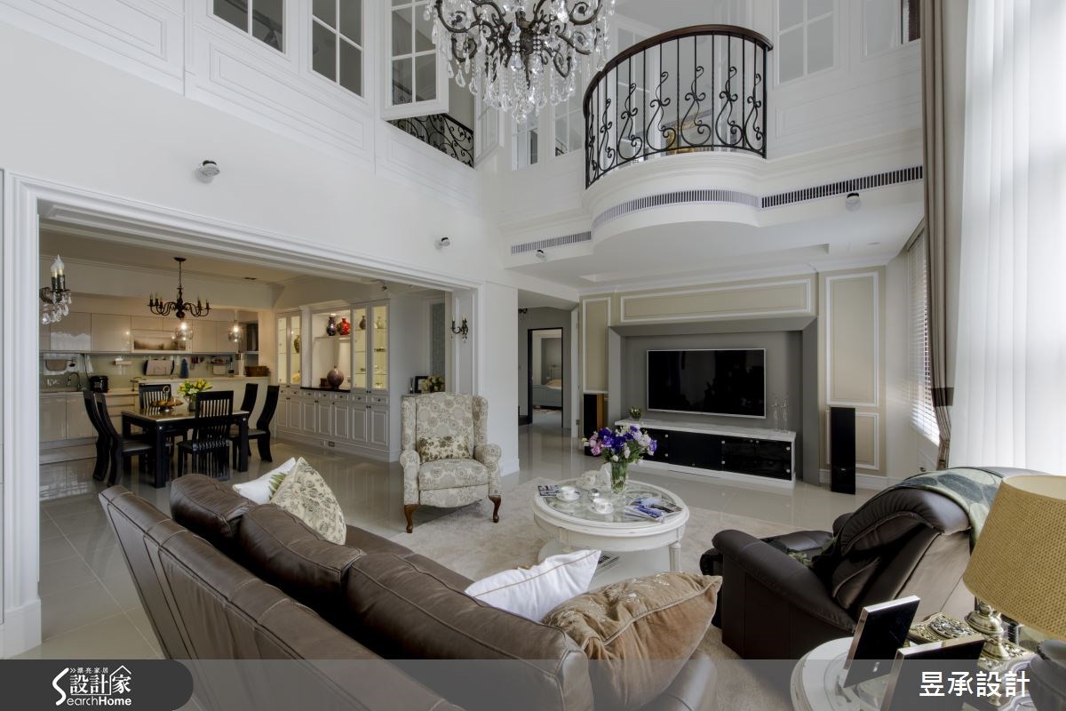 96坪新成屋(5年以下)＿混搭風客廳餐廳案例圖片＿昱承室內裝修設計＿昱承_34之4