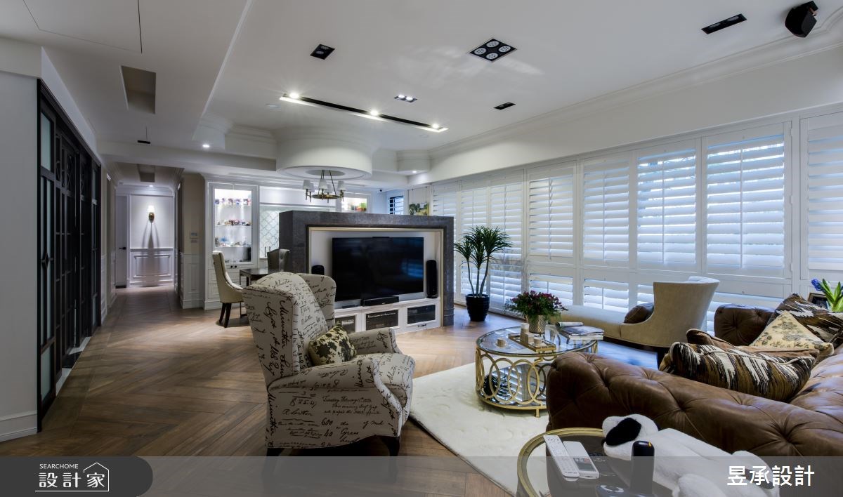 102坪新成屋(5年以下)＿美式風客廳餐廳案例圖片＿昱承室內裝修設計＿昱承_37之3