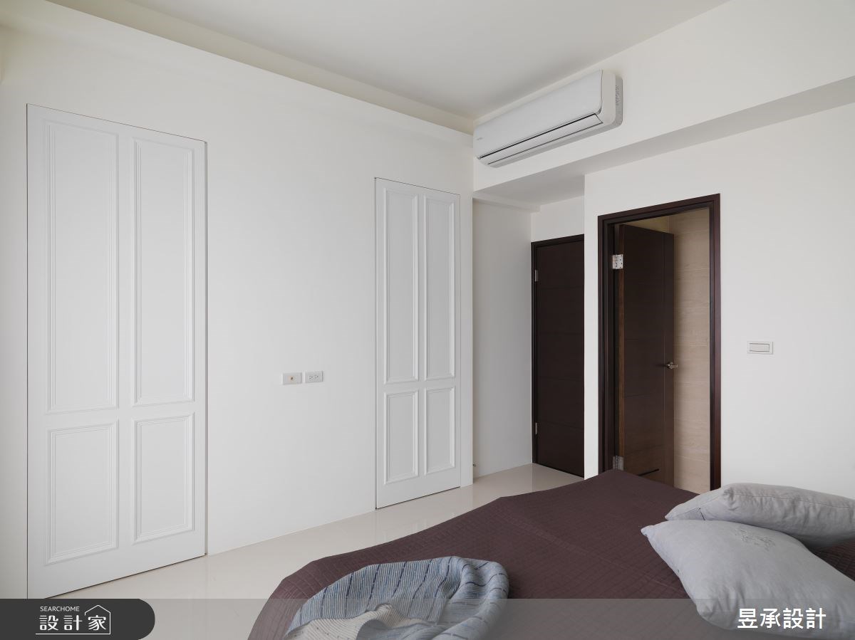 30坪新成屋(5年以下)＿北歐風臥室案例圖片＿昱承室內裝修設計＿昱承_39之12