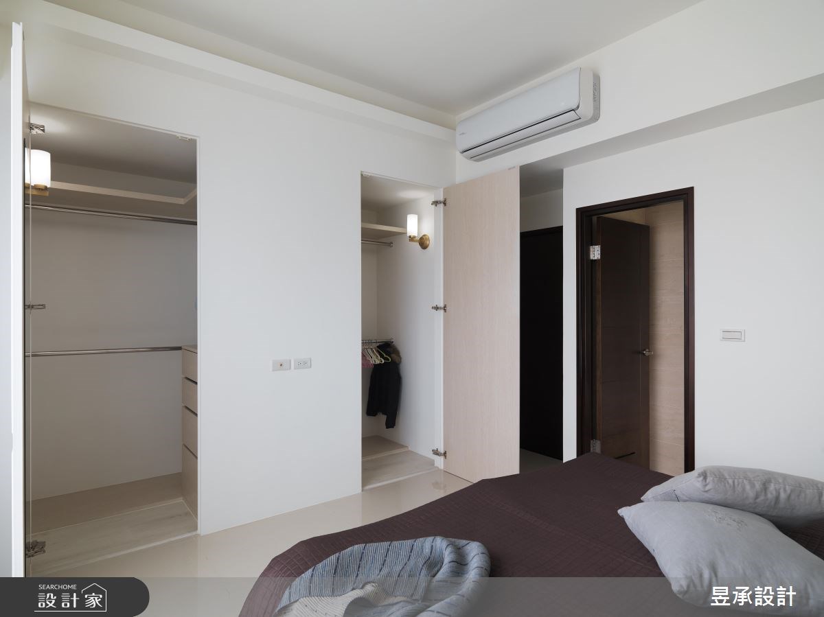 30坪新成屋(5年以下)＿北歐風臥室案例圖片＿昱承室內裝修設計＿昱承_39之13