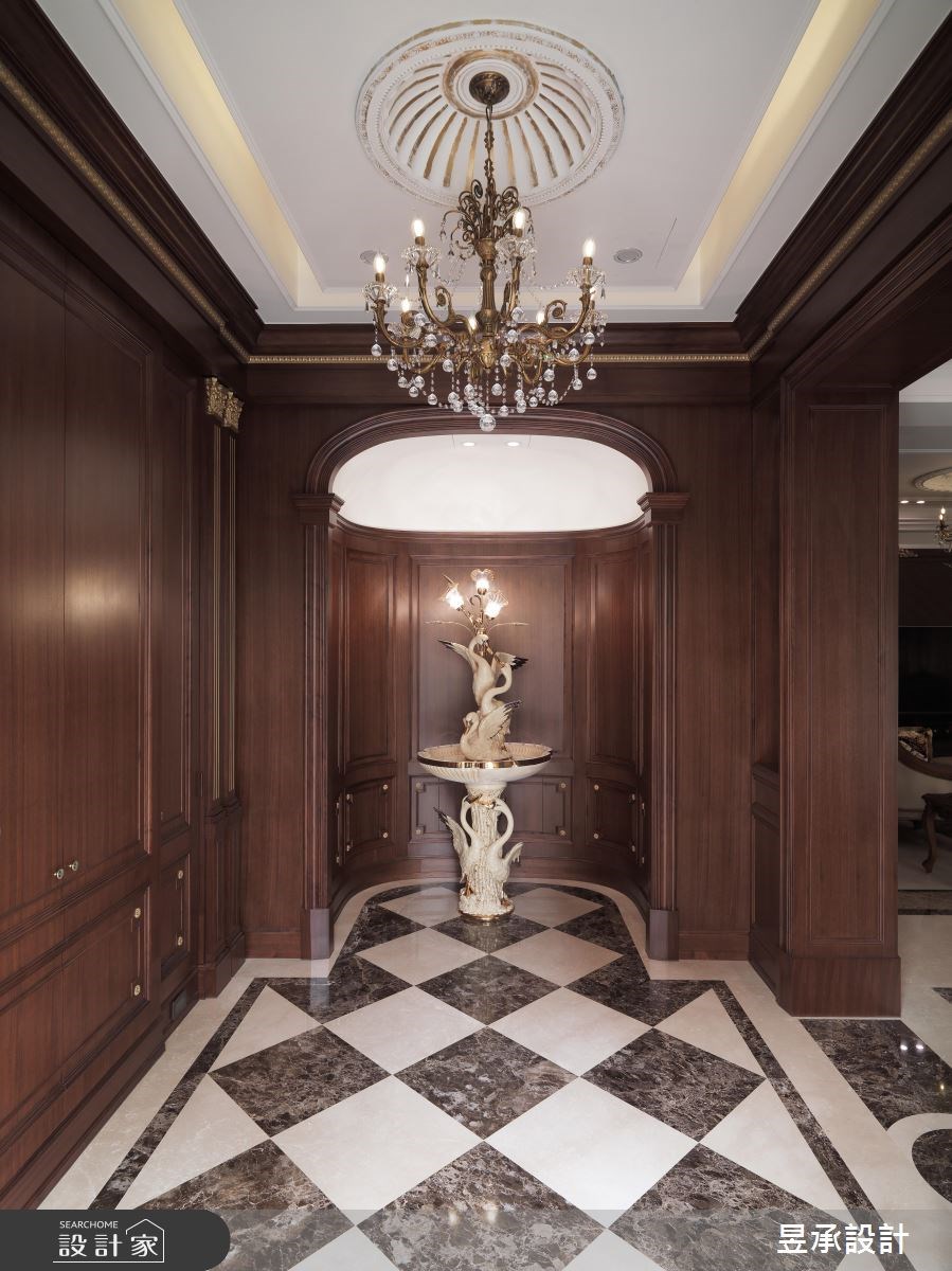 270坪新成屋(5年以下)＿新古典玄關案例圖片＿昱承室內裝修設計＿昱承_40之1