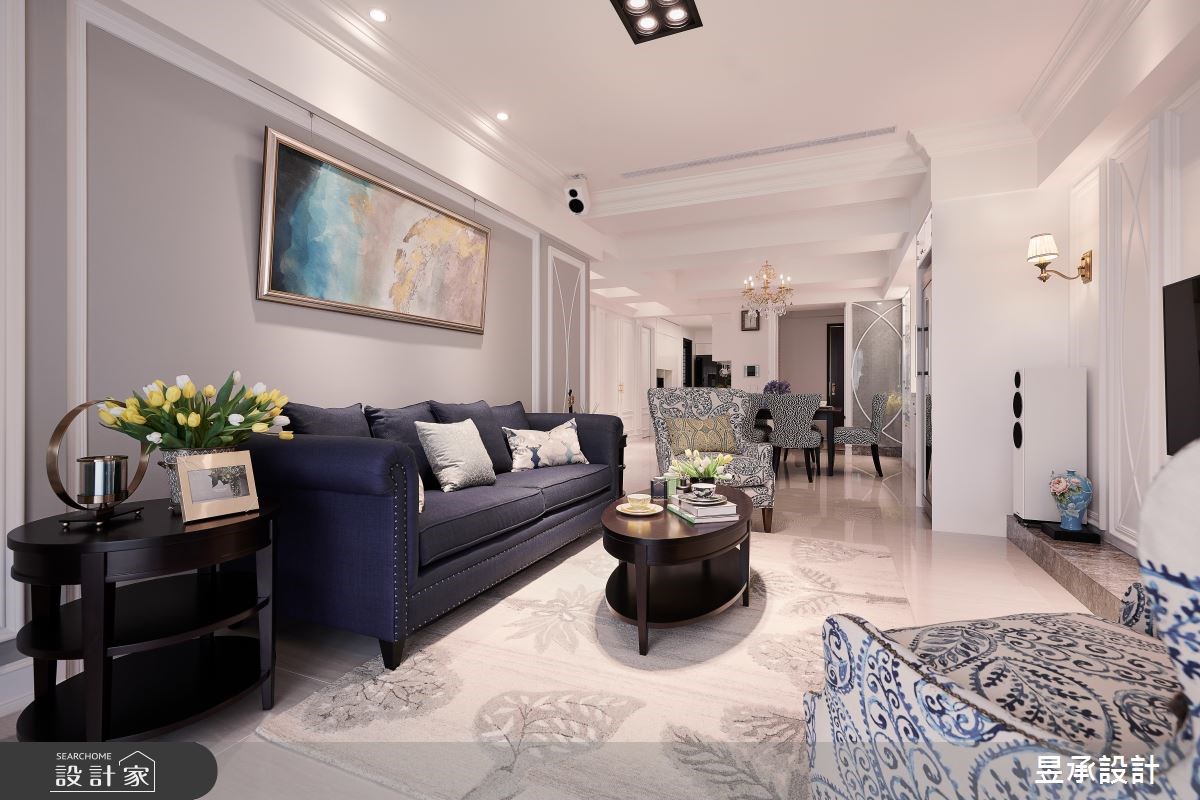 65坪新成屋(5年以下)＿美式風客廳案例圖片＿昱承室內裝修設計＿昱承_41之13