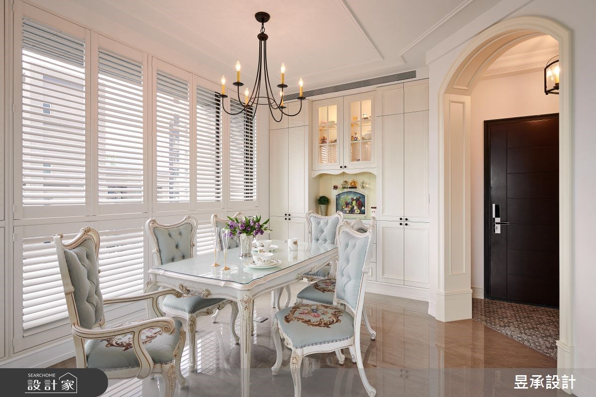 80坪中古屋(5~15年)＿鄉村風餐廳案例圖片＿昱承室內裝修設計＿昱承_42之3