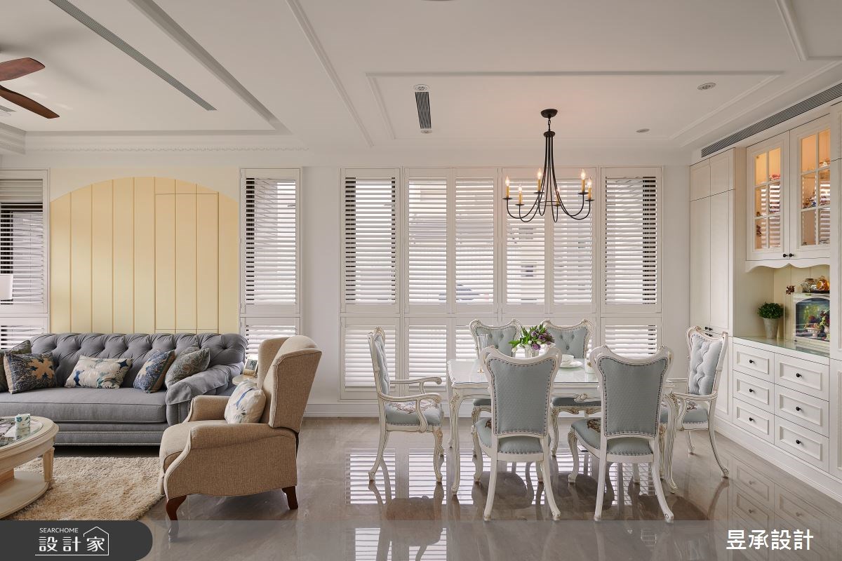 80坪中古屋(5~15年)＿鄉村風餐廳案例圖片＿昱承室內裝修設計＿昱承_42之4