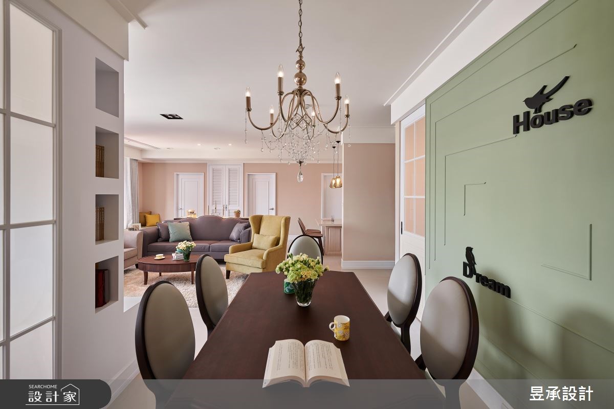 70坪預售屋＿美式風客廳餐廳案例圖片＿昱承室內裝修設計＿昱承_43之6