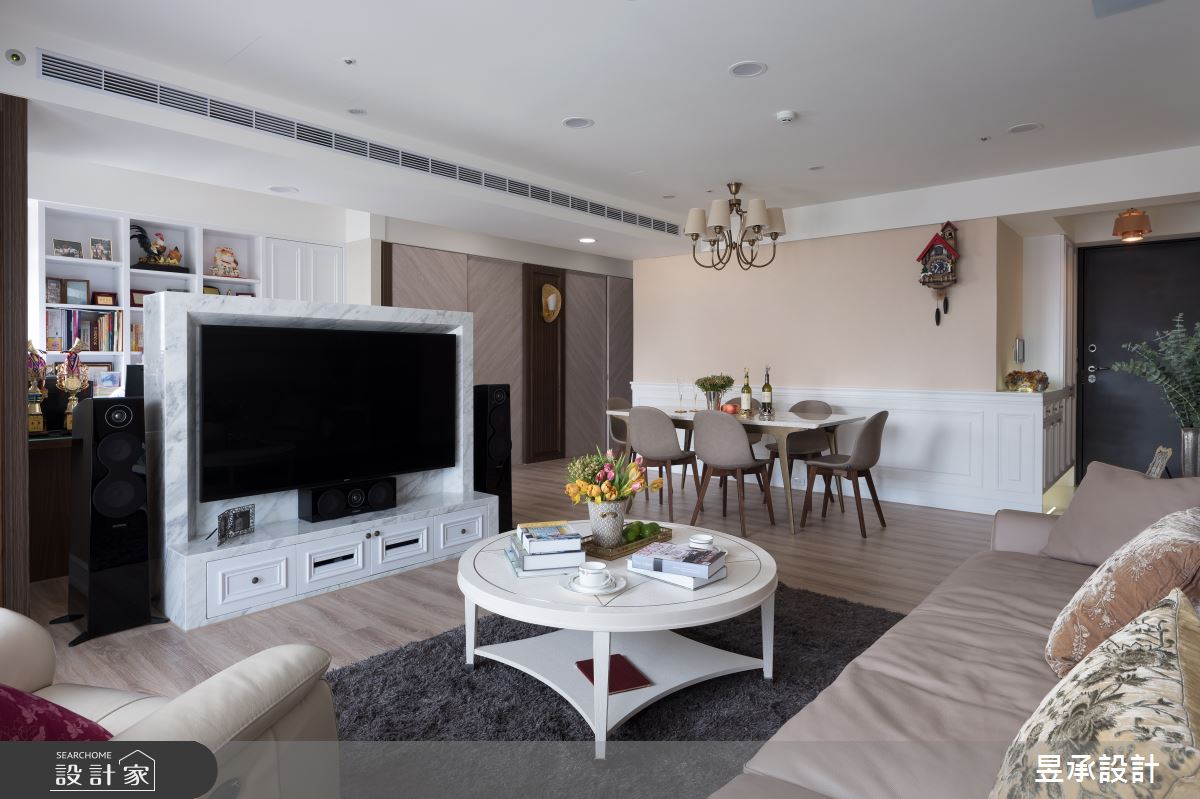 55坪新成屋(5年以下)＿美式風客廳案例圖片＿昱承室內裝修設計＿昱承_47之3