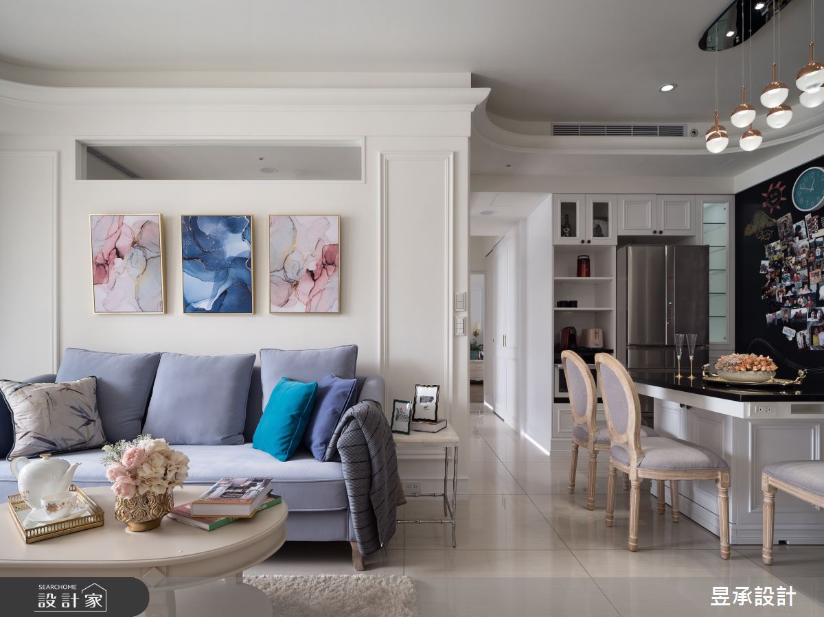 49坪新成屋(5年以下)＿美式風客廳餐廳案例圖片＿昱承室內裝修設計＿昱承_51之6
