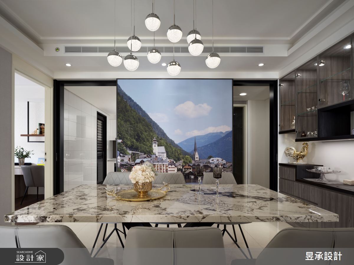 61坪新成屋(5年以下)＿現代風餐廳案例圖片＿昱承室內裝修設計＿昱承_54之8