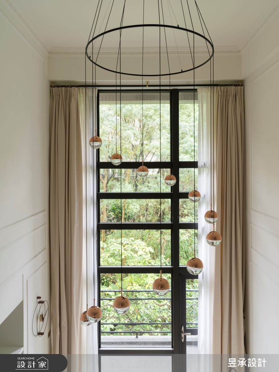 48坪新成屋(5年以下)＿法式風客廳案例圖片＿昱承室內裝修設計＿昱承_58之19