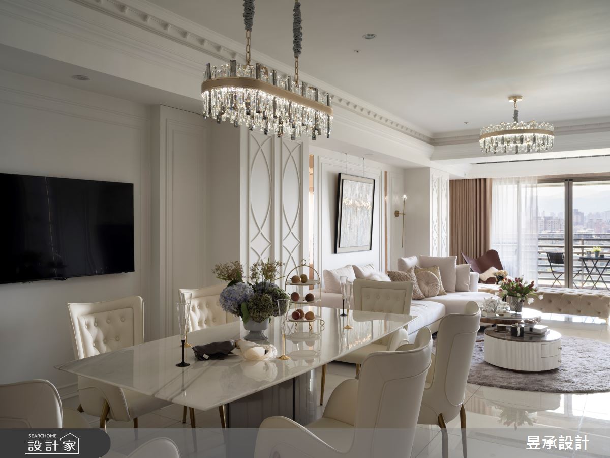50坪新成屋(5年以下)＿美式風客廳餐廳案例圖片＿昱承室內裝修設計＿昱承_62之3