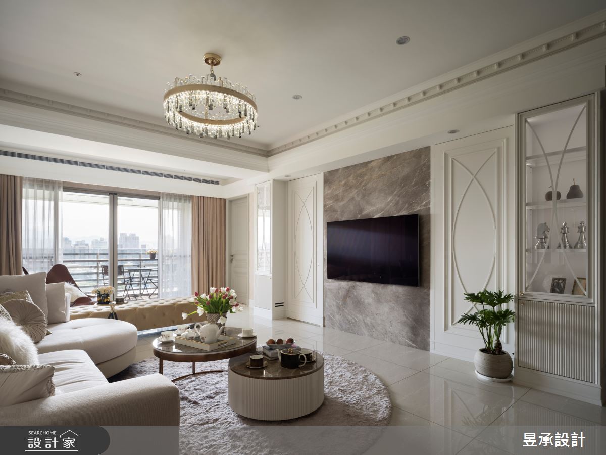 50坪新成屋(5年以下)＿美式風客廳案例圖片＿昱承室內裝修設計＿昱承_62之8