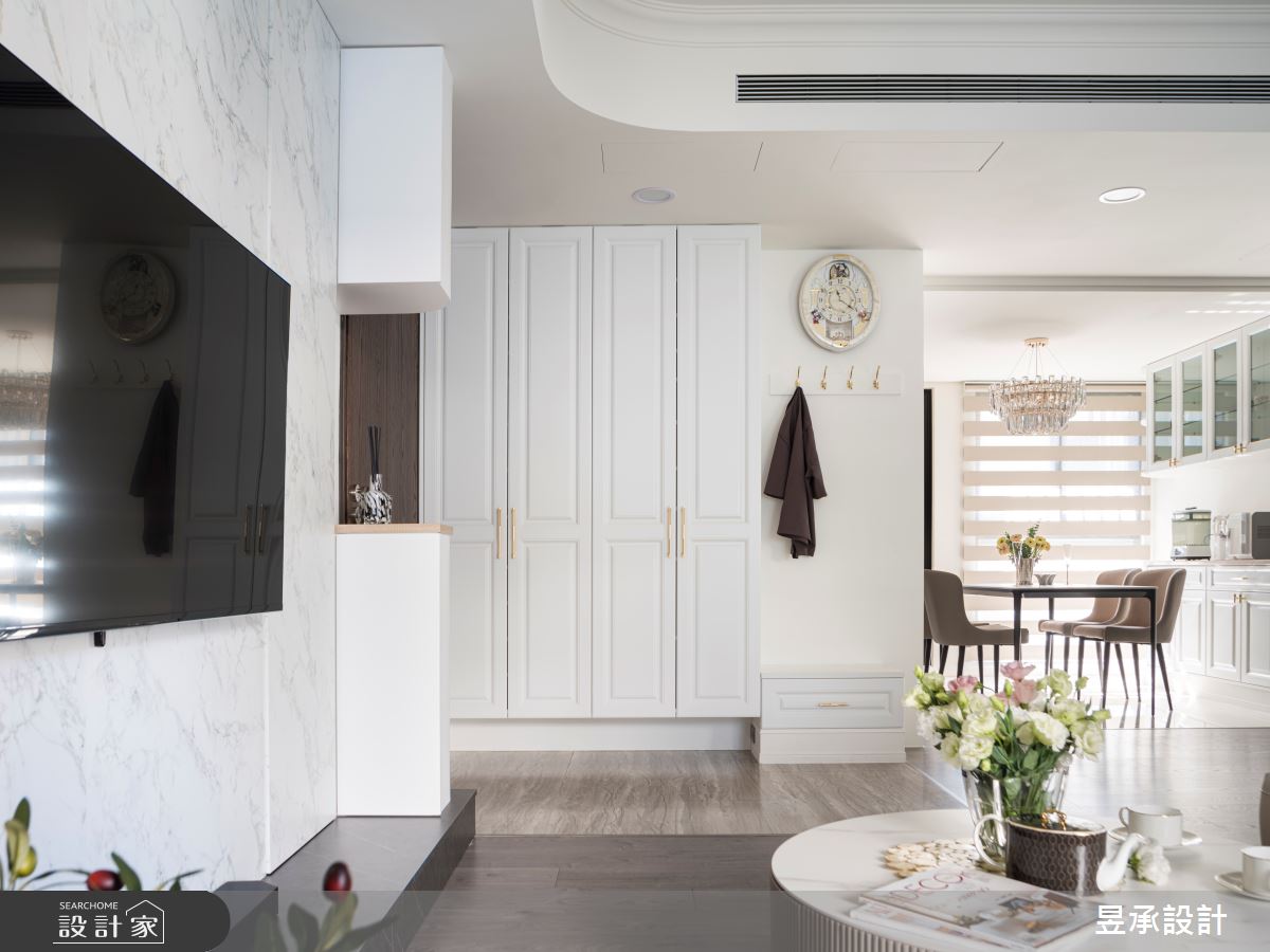 38坪新成屋(5年以下)＿美式風玄關客廳案例圖片＿昱承室內裝修設計＿昱承_63之5