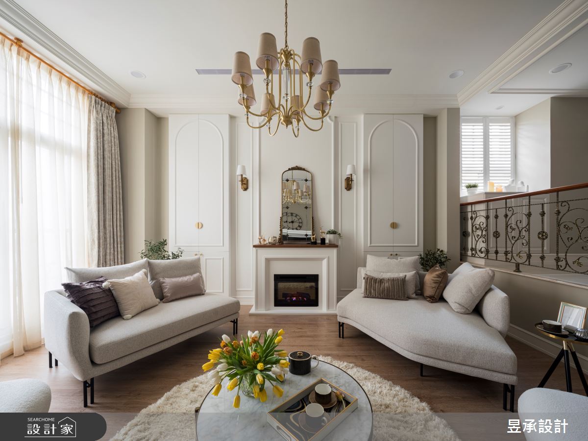 新成屋(5年以下)＿美式風客廳案例圖片＿昱承室內裝修設計＿昱承_67之5