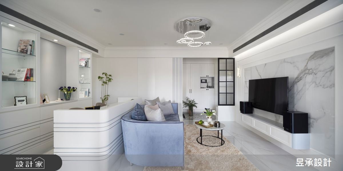 毛胚屋＿美式風客廳書房案例圖片＿昱承室內裝修設計＿昱承_68之7