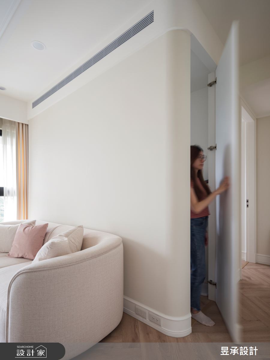 24坪新成屋(5年以下)＿法式風客廳儲藏室案例圖片＿昱承室內裝修設計＿昱承_69之7