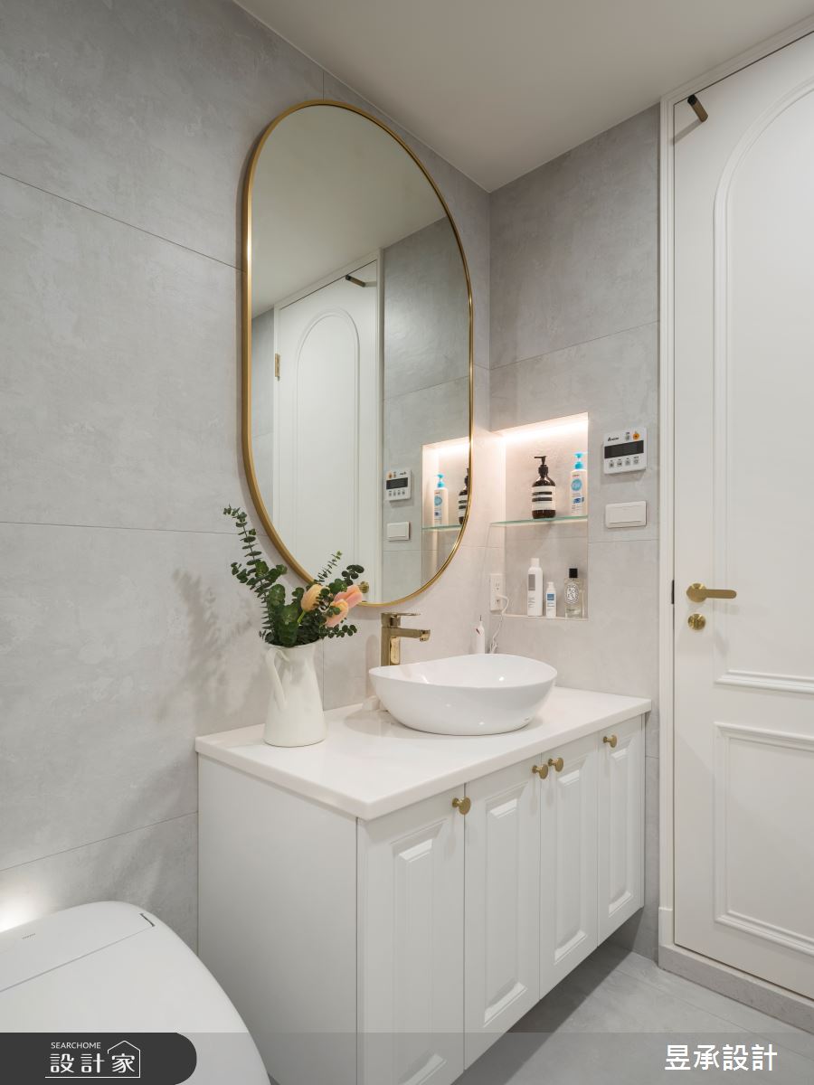 24坪新成屋(5年以下)＿法式風浴室案例圖片＿昱承室內裝修設計＿昱承_69之16