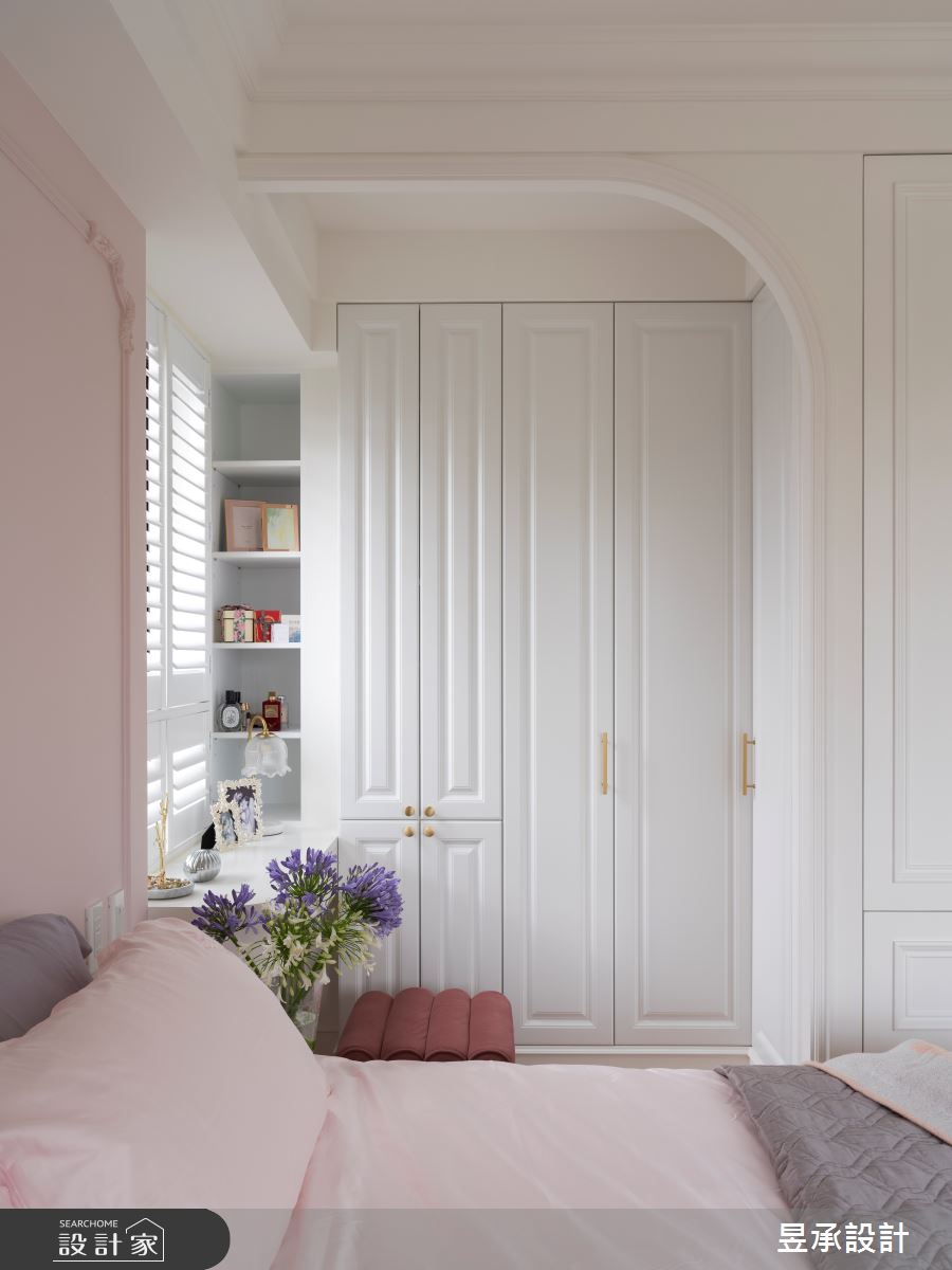 24坪新成屋(5年以下)＿法式風臥室案例圖片＿昱承室內裝修設計＿昱承_69之19