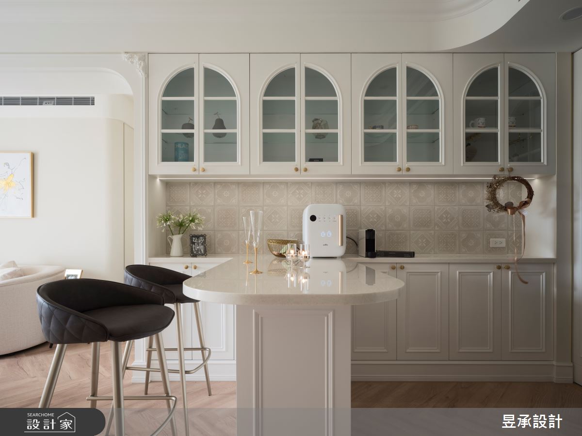 24坪新成屋(5年以下)＿法式風餐廳吧檯案例圖片＿昱承室內裝修設計＿昱承_69之11
